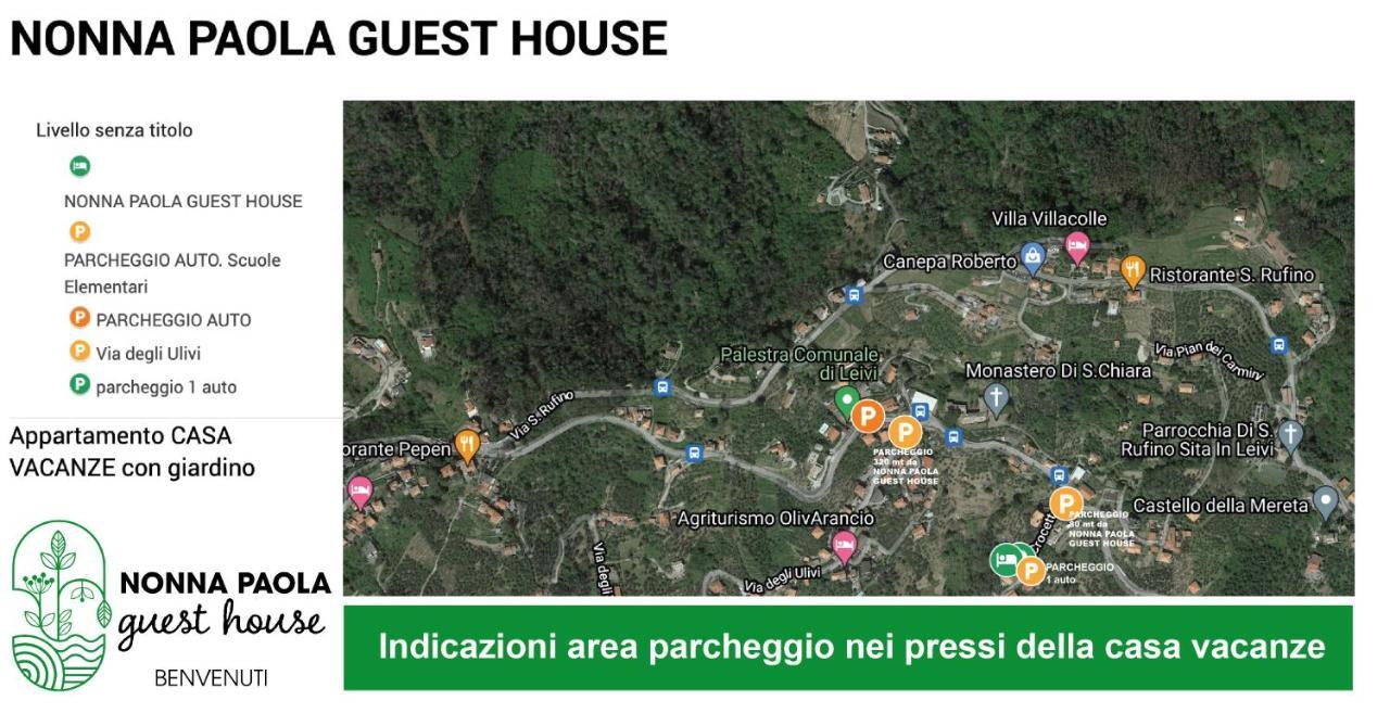 Nonna Paola Guest House Leivi Esterno foto